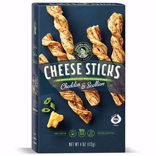 Picture of John Wm. Macy's Cheddar Scallion Cheesesticks 6/4oz