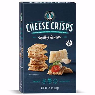 Picture of John Wm. Macy's Melting Romano Cheesecrisps 6/4.5oz