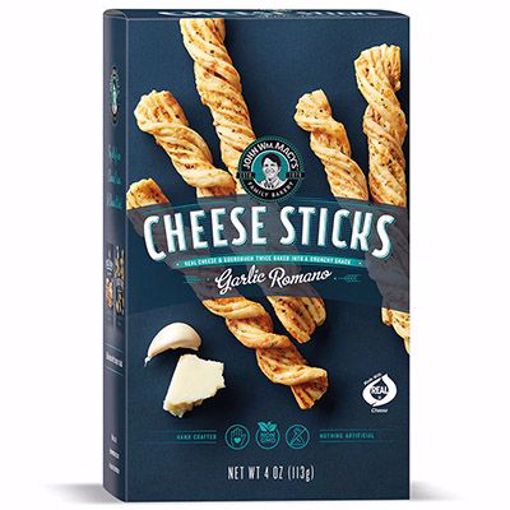 Picture of John Wm. Macy's Romano Garlic Cheesesticks 6/4oz