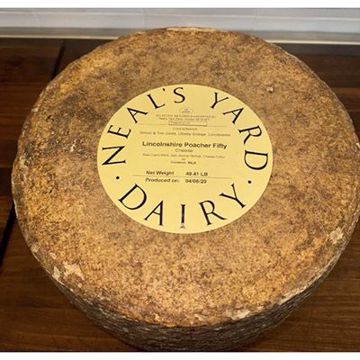 Picture of Neal's Yard Dairy Lincolnshire Poacher 1/40 lb PRE-ORDER