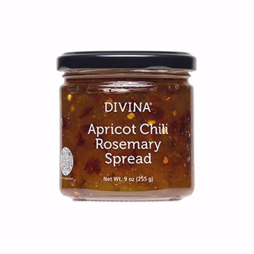 Picture of Divina Apricot Chili Rosemary Spread 12/9oz SEASONAL