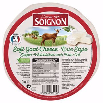Picture of Soignon Goat Bucheron Style 1/1kg 1/1 kg