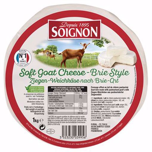 Picture of Soignon Goat Bucheron Style 1/1kg 1/1 kg
