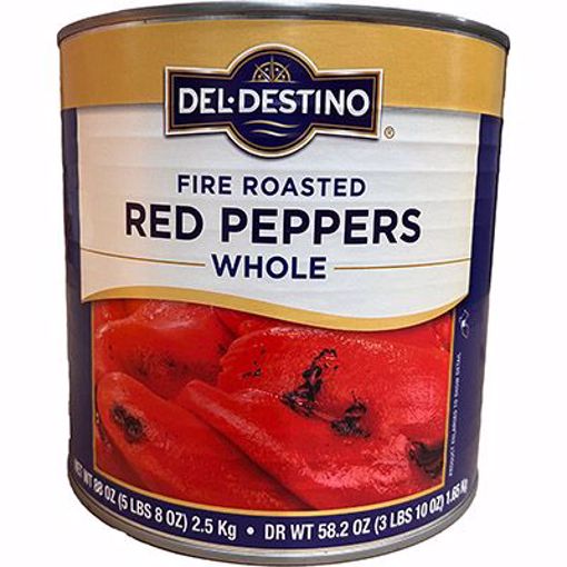 Picture of Peppers Roasted Red Tin 6/3.64 lb