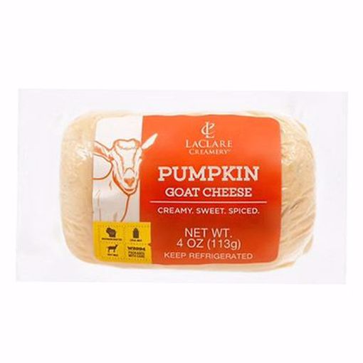 Picture of LaClare Goat Log Pumpkin 12/4oz SEASONAL