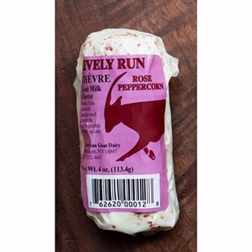 Picture of Lively Run Chevre Logs Rose Peppercorn 12/4oz