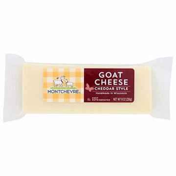 Picture of Montchevre Goat Cheddar Bar 12/8 oz