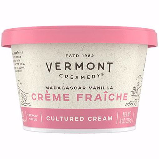 Picture of Vermont Creamery Crème Fraiche Vanilla Cup 12/8 oz
